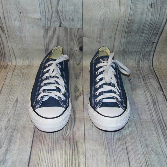CONVERSE Chuck Taylor All Star OX Navy Blue Sneakers Womens Size 9 - Picture 4 of 7